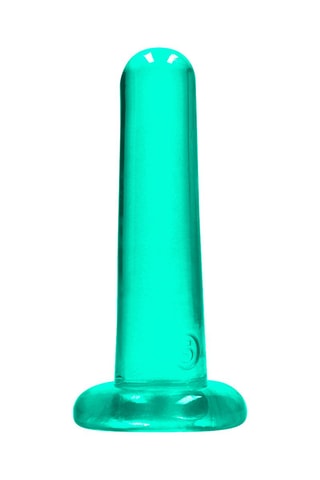 Godemiché Crystal Clear - Turquoise - 12,7 cm