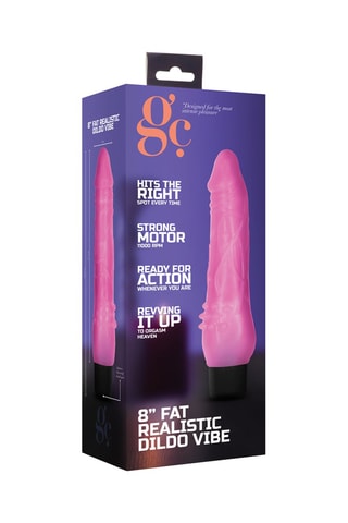 Godemichet réaliste sans phtalates - Rose - 17,5 cm