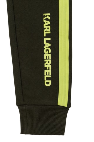 Biologisch Katoenen Joggingbroek Kaki - Karl Lagerfeld