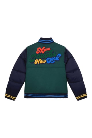Wollen Baseball Jasje - Marineblauw - Marc Jacobs