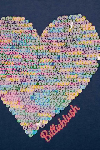 Sweaterjurk met Capuchon Marineblauw - Billieblush