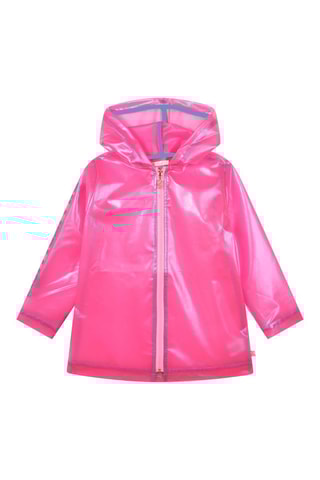 Regenjas met Capuchon Roze - Billieblush