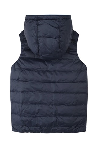Dubbelzijdige Bodywarmer met Capuchon - Blauw - Boss