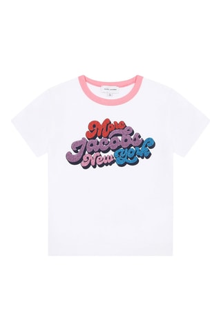 T-shirt en coton biologique - Blanc - Marc Jacobs