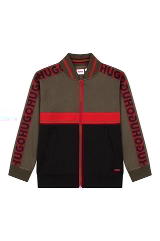 Sweater - Zwart, bruin en rood