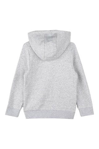 Sweater met Capuchon - Gemêleerd Lichtgrijs - Boss