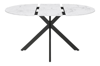 Table à manger ronde extensible Soline - 110/150 x 110 x 76 cm