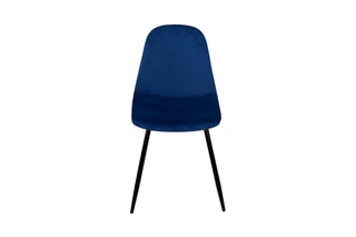 2 chaises Sofia - Bleu cobalt