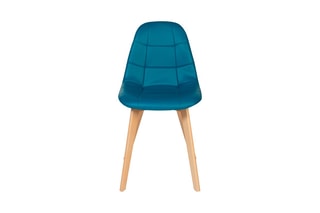 2 chaises Rafaela - Bleu canard