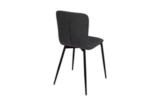 2 chaises Margot - Gris foncé