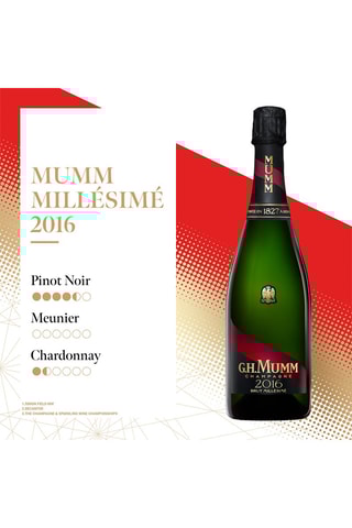 6 bouteilles de Champagne Cordon Rouge Millésimé 2016 - 75 cl