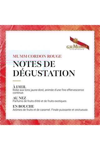 6 bouteilles de Champagne Cordon Rouge Brut - 75 cl