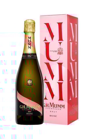 6 bouteilles de Cordon Rouge brut rosé - G.H Mumm