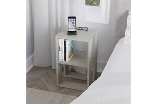 Table de chevet Lonie - 30 x 55 x 30 cm