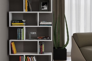 Bibliothèque Elif - 90 x 156 x 20 cm