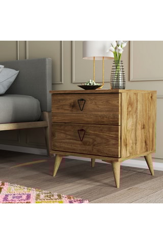 Table de chevet - 52 x 55,1 x 45 cm