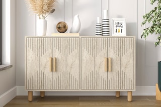 Console 4 portes Roger - 120 x 73,6 x 29,6 cm
