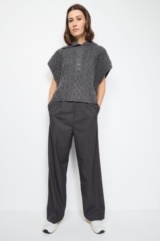 Pull - Gris foncé chiné