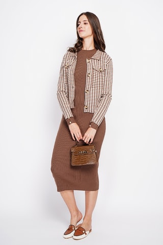 Vest - Bruin