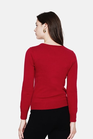 Trui - Bordeauxrood