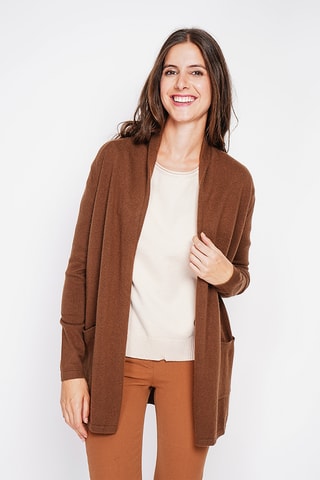 Lang Vest - Bruin