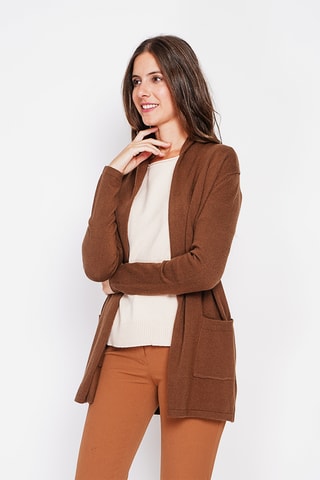 Lang Vest - Bruin