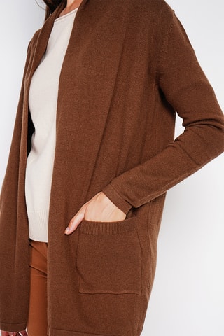 Lang Vest - Bruin
