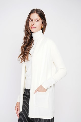 Lang Vest - Wit