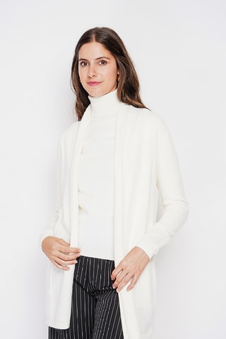 Lang Vest - Wit