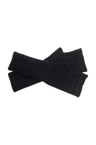 Vingerloze Handschoenen Zwart
