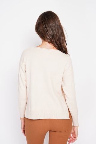 Oversized trui - Ecru