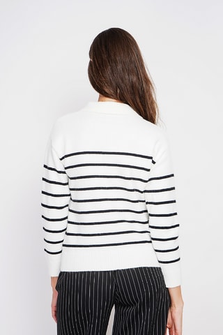 Oversized trui - Wit