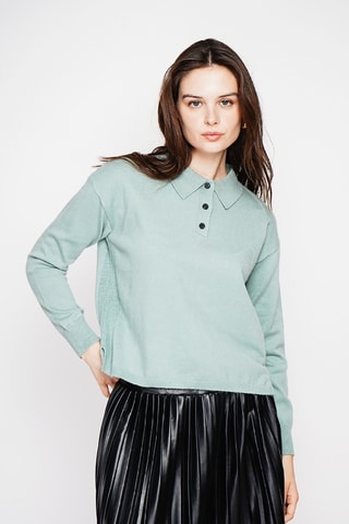 Oversized trui - Groen