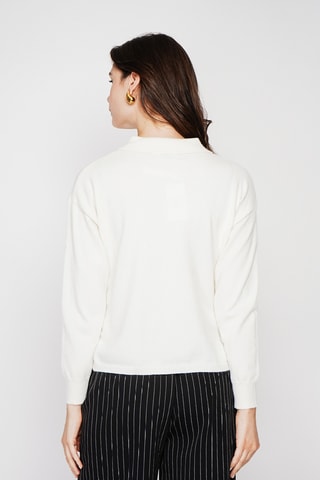 Oversized trui - Wit