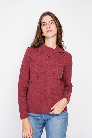 Trui - Bordeauxrood