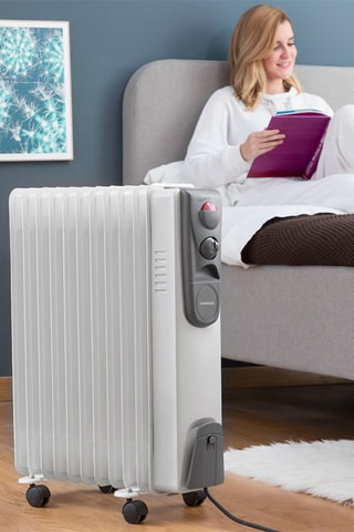 Oliekachel 11 elementen - 2500 W