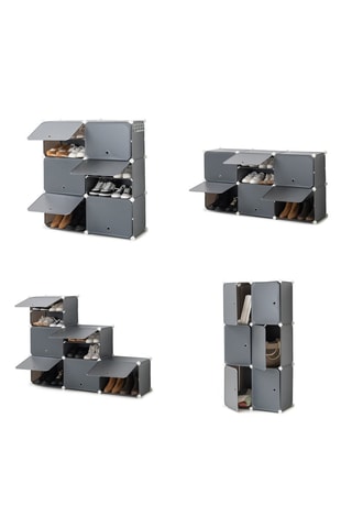 Schoenenrek - 20 paar - Grijs