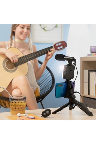 Set Vlogging Statief en 49 Ledverlichting