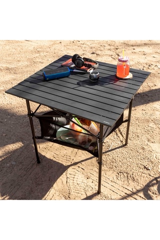 Inklapbare Campingtafel  Zwart? 70 x 65 x 69 cm