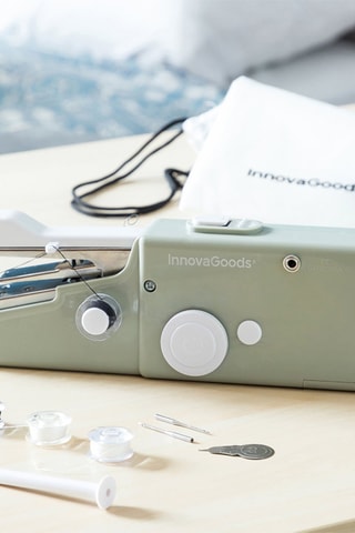 Mini-naaimachine Mintgroen