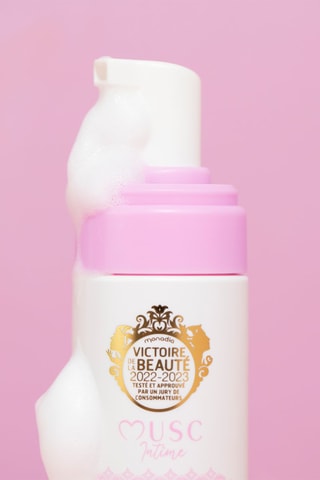 Mousse intime au musc blanc - 150 ml