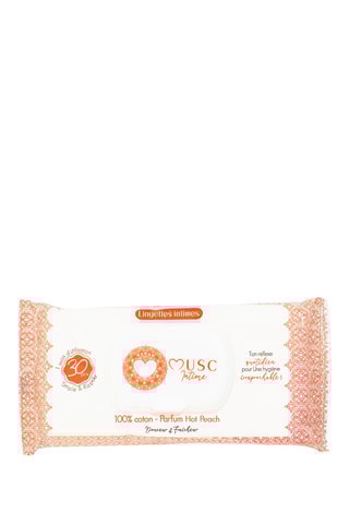 Lingettes intimes Hot Peach - 30 lingettes
