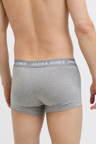 5 boxers en coton biologique - Noir 