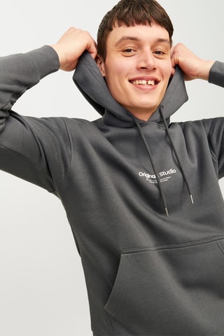 Sweat à capuche - Gris foncé
