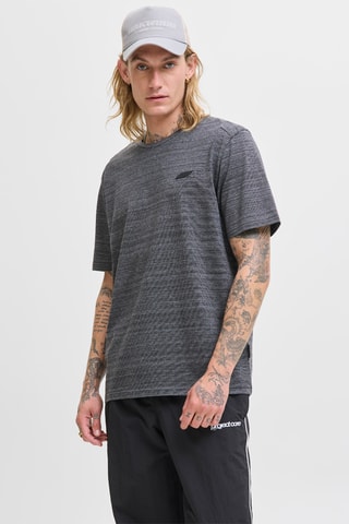 T-shirt - Noir chiné