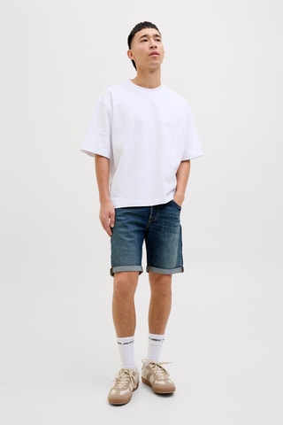 Short en jean - Bleu