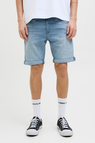 Short en jean - Bleu