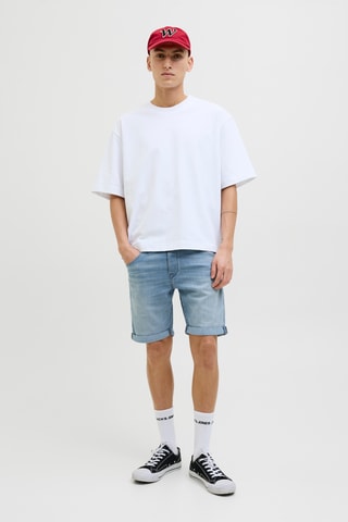 Short en jean - Bleu