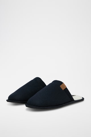 Pantoufles - Bleu marine