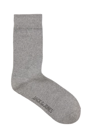 3 paires de chaussettes - Gris clair chiné et bleu roi